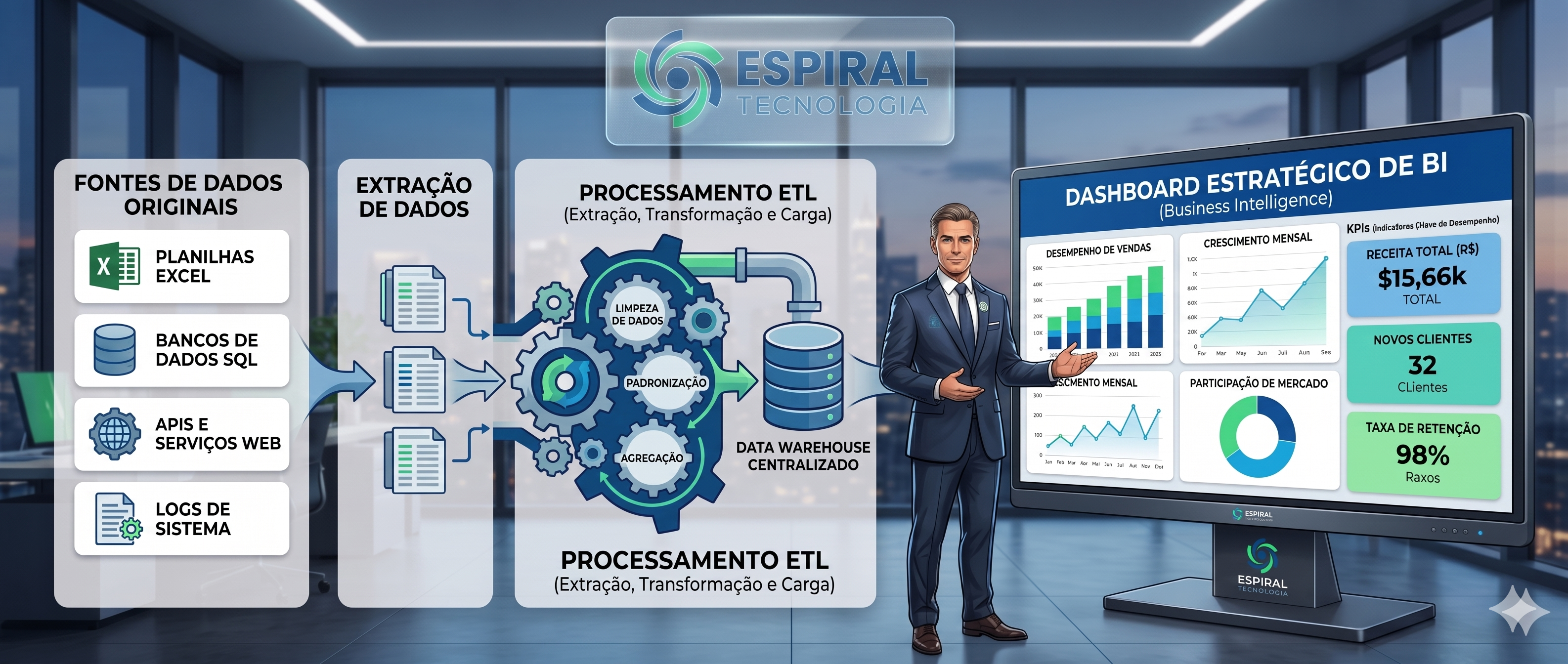 Imagem com a mensagem Abraçe a Energia Solar
